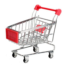 Load image into Gallery viewer, Whitelotous Mini Supermarket Handcart Shopping Utility Cart Mode Storage Toy Red New
