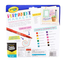 Load image into Gallery viewer, Crayola Take Note Colored Permanent Marker Set, Assorted Colors School Supplies, Fine Tip Markers, 12 Count, Pack of 6
