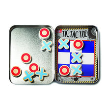 Load image into Gallery viewer, Bendon TS Shure Tic-Tac-Toe Games Mini Magnetic Activity Tin with Illustrated Foam Magnets 50437
