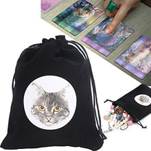 Load image into Gallery viewer, GLOGLOW Tarot Bag, Thick Velvet Tarot Storage Bag Pouch Dice Bag Jewelry Pouch Playing Cards Coins Drawstring Bag(5)
