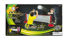 Load image into Gallery viewer, Little Kids Hall Stars Volleyball and Tennis 2-in-1 Net Sports Play Set
