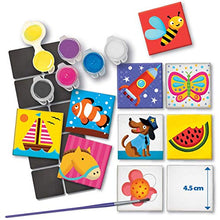 Load image into Gallery viewer, 4M 4563 Magnetic Mini Tile Art - DIY Paint Arts &amp; Crafts Magnet Kit for Kids - Fridge, Locker, Party Favors, Craft Project Gifts for Boys &amp; Girls
