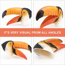 Load image into Gallery viewer, Toyvian Animal Hand Puppet Toucan Soft Rubber Telling Puppet Role Playing Toys Accessories Birthday Party Favor Supplies
