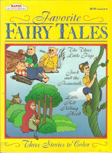 Load image into Gallery viewer, &quot;Favorite Fairy Tales&quot; Coloring/Activity Books
