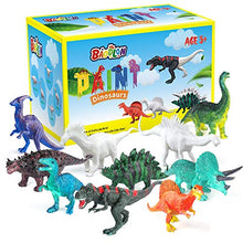 Load image into Gallery viewer, Baodlon Kids Arts Crafts Set Dinosaur Toy Painting Kit - 10 Dinosaur Figurines, Decorate Your Dinosaur, Create a Dino World Painting Toys Gifts for 5, 6, 7, 8 Year Old Boys Kids Girls Toddlers
