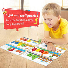 Load image into Gallery viewer, KMUYSL See &amp; Spell Learning Educational Toys and Gift for 2 3 4 5 6 Years Old Boys and Girls - 80Pcs of CVC Word Builders, Alphabet Colors Recognition Game for Preschool Kindergarten Kids
