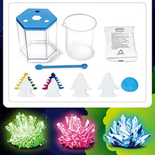 Load image into Gallery viewer, kekafu Crystal Growing Science Kit- Crystal Science Kits Blue Color, Kid DIY Kit Science Experiments Educational Gift, Craft Stuff Toys for Teens Boys and Girls DIY Stem Projects Homeschool Geology
