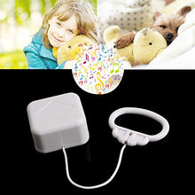Load image into Gallery viewer, jackyee Drawstring Movement Music Box (Song Random) Pull String Cord Music Box White Baby Bed Bell Kids Toy Random Songs
