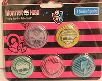 Monster High, 5 Freaky Cute Flip Pins!!