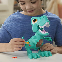 Load image into Gallery viewer, Play-Doh Dino Crew Crunchin&#39; T-Rex Toy for Kids 3 Years and Up with Funny Dinosaur Sounds and 3 Eggs, 2.5 Ounces Each, Non-Toxic
