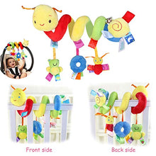 Load image into Gallery viewer, SOLUSTRE Baby Stroller Toy Hanging Rattles Spiral Stroller with Ringing Bell, Car Seat Toy
