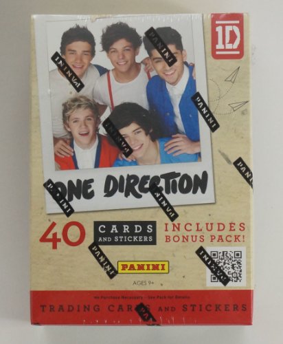 2013 Panini One Direction Trading Cards 4 Pack Blaster Box 40 Cards