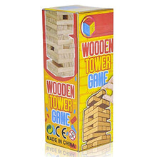 Load image into Gallery viewer, ArtCreativity Mini Wooden Tower Game, Wood Tumbling Blocks Set with 48 Pieces, Fun Indoor Game Night Games for Kids, Adults and House Parties, Development Toys for Children, Great Gift Idea

