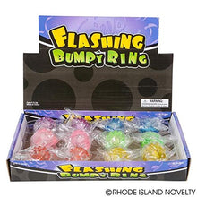 Load image into Gallery viewer, Rhode Island Novelty Flashing LED Bumpy ngs 24-Pack
