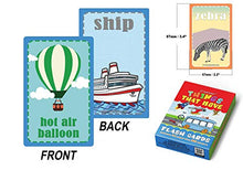 Load image into Gallery viewer, Educational Moving Things Flash Cards for Kids Bulk Set (4-Deck) - Pretty Favors Decor Decal Supply - Stocking Stuffers Gifts for Boys Girls Home Activities Poker Size Standard Decks
