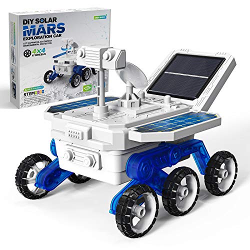 Selieve STEM Space Toys Projects for Kids Ages 8-12+, DIY Solar Power Mars Rover Car, Science Experiment Robot Engineering Building Kits, Educational Birthday Gifts for 6-14 Year Old