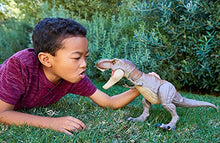Load image into Gallery viewer, Jurassic World Bite &#39;n Fight Tyrannosaurus Rex in Larger Size with Realistic Sculpting, Articulation &amp; Dual-Button Activation for Tail Strike and Head Strikes, Ages 4 and Older [Amazon Exclusive]
