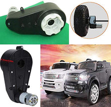 Load image into Gallery viewer, Pmsanzay RS550 30000 RPM Gearbox with 12 Volt Motor, High Speed Electric Motor, Powerful Rotary Speed Gear Box Motor for Kids Motorised Ride On Bike/Car Toys Spare Parts Electric Cars and Motorcycles

