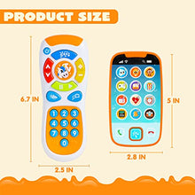 Load image into Gallery viewer, JOYIN Smartphone Toys for Baby, Remote Control Baby Phone with Music, Baby Learning Toy, Birthday Gifts for Baby, Infants, Kids, Boys and Girls, Holiday Stuffers Present
