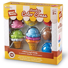 Load image into Gallery viewer, Learning Resources Smart Snacks Rainbow Color Cones, Color Identification, Fine Motor Toy, Ages 2+
