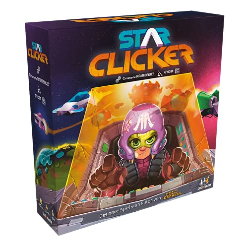 Asmodee Star Clicker, Family Game, Strategy Game, German