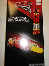 Load image into Gallery viewer, Paper Magic 16 Valentines &amp; Pencils (Cars)
