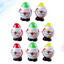 Load image into Gallery viewer, TOYANDONA Christmas Wind Up Toys Santa Claus Clockwork Toys for Kids Game Prizes Class Rewards Holiday Stocking Fillers Random Color 8pcs
