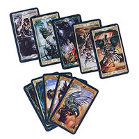 Divination Card, Good Hand Feelings Tarot Cards Long Time Use Unique for Family for Party