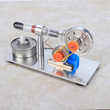 Load image into Gallery viewer, Stirling Engine, Stirling Engine Model Stirling Engine Generator, Single Cylinder Durable Physics Gift
