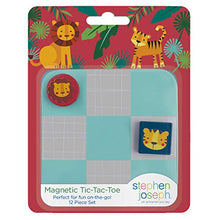 Load image into Gallery viewer, Stephen Joseph Magnetic Tic Tac Toe Sets, Zoo
