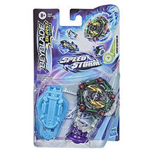 Load image into Gallery viewer, Beyblade Burst Surge Speedstorm Curse Satomb S6 Spinning Top Starter Pack -- Defense Type Battling Game Top with Launcher, Toy for Kids
