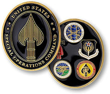 Load image into Gallery viewer, U.S. Special Operations Command Challenge Coin

