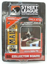 Load image into Gallery viewer, Street League Skateboarding Pro Series 1 Yellow Skateboard &amp; Sean Malto Collector Card Target Exclusive
