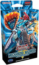 Load image into Gallery viewer, Yu-Gi-Oh! Trading Cards: Mechanized Madness Structure Deck- 42 Cards Total | 3 Super Rares, 2 Ultra Rares, 1 Double Sided Deluxe Game Mat Dueling Guide, Multicolor (083717848868)
