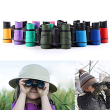 Load image into Gallery viewer, BARMI Portable Kids Children Binoculars Outdoor Observing High Clear Nonslip Telescope,Perfect Child Intellectual Toy Gift Set Green
