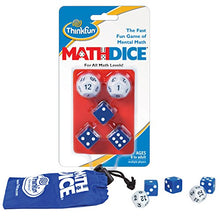 Load image into Gallery viewer, ThinkFun Math Dice Fun Game that Teaches Mental Math Skills to Kids Age 8 and Up
