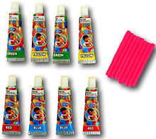 Load image into Gallery viewer, B&#39;loonies Plastic Balloon Variety 8 Tubes. Great Original Bloonies Bubble Making. 774-1A
