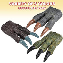 Load image into Gallery viewer, ArtCreativity Plastic Dino Claw, 1pc, Dinosaur Hand Puppet for Kids, Dinosaur Toys for Boys and Girls, Made of Soft, Rubery Material, Dino Goody Bag Fillers for Children
