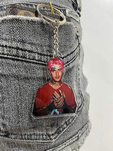 Load image into Gallery viewer, Lil Peep Premium Acrylic Keychain
