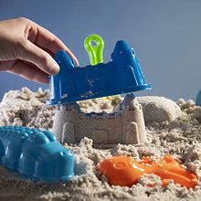 Load image into Gallery viewer, Prextex 19 Piece Beach Toys Sand Toys Set, Bucket with Sifter, Shovels, Rakes, Watering Can, Animal and Castle Molds in Drawstring Bag
