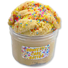 Load image into Gallery viewer, Confetti Cake Batter Cloud Slime Scented w/ Sprinkles (8oz)
