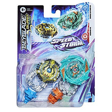 Load image into Gallery viewer, BEYBLADE Burst Surge Speedstorm Demise Satomb S6 and Anubion A6 Spinning Top Dual Pack -- 2 Battling Game Top Toy for Kids Ages 8 and Up
