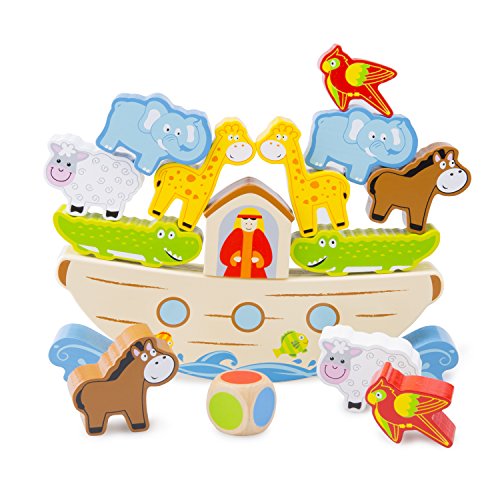 New Classic Toys - 10548 - Baby & Toddler Toys - Balance Game - Noah's Ark