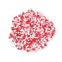 SUPVOX 100g Charms Clay Charms Crafts Scrapbook Colorful Sprinkles Flower for DIY Phone Case Decor(Mixed Color)