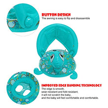 Load image into Gallery viewer, Inflatable Swim Ring Set Baby Swimming Pool Floats Swimming Ring with Sun Shade Eco-Friendly Water Toys Beach Pool Raft Floating Tube Ring Summer Water Play Fun 12.6x7.9x3.9in
