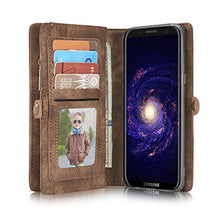 Load image into Gallery viewer, Hulorry Samsung S8 Case for Women, Wallet Case with Card Slots Money Pocket PU Leather Shockproof Protection Case Drop Resistant Cover Smart Heavy Duty Sleeve for Samsung Galaxy S8

