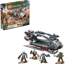 Load image into Gallery viewer, Mega Construx Halo Skiff Intercept vehicle Halo Infinite Construction Set with Spartan MK VII character figure, Building Toys for Kids
