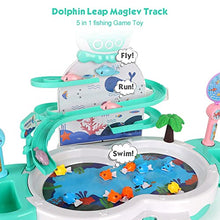 Load image into Gallery viewer, Magnetic Fishing Games Toys for Kids - 3in1 Premium Version Electric Fishing Toys for Toddlers with Songs Story &amp; Animal Sounds - Toddler Preschool Learning Toys for 3 4 5 6 Year Old Girls Boys

