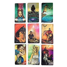 Load image into Gallery viewer, WEAMO 78 PCS Tarot Cards Light Seer&#39;s Oracle Cards English Version for Family Deck Board Games Guidance Divination Fate Playing Card

