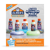 Elmers Metallic Slime Activator | Magical Liquid Glue Slime Activator, 8.75 FL. oz. Bottle - Great for Making Metallic Slime
